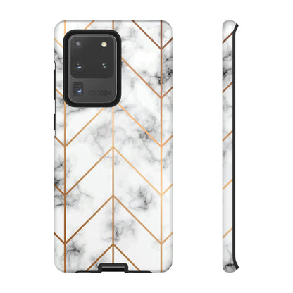 Golden Marble Android Case (Protective) Samsung Galaxy S20 Ultra Matte Phone Case