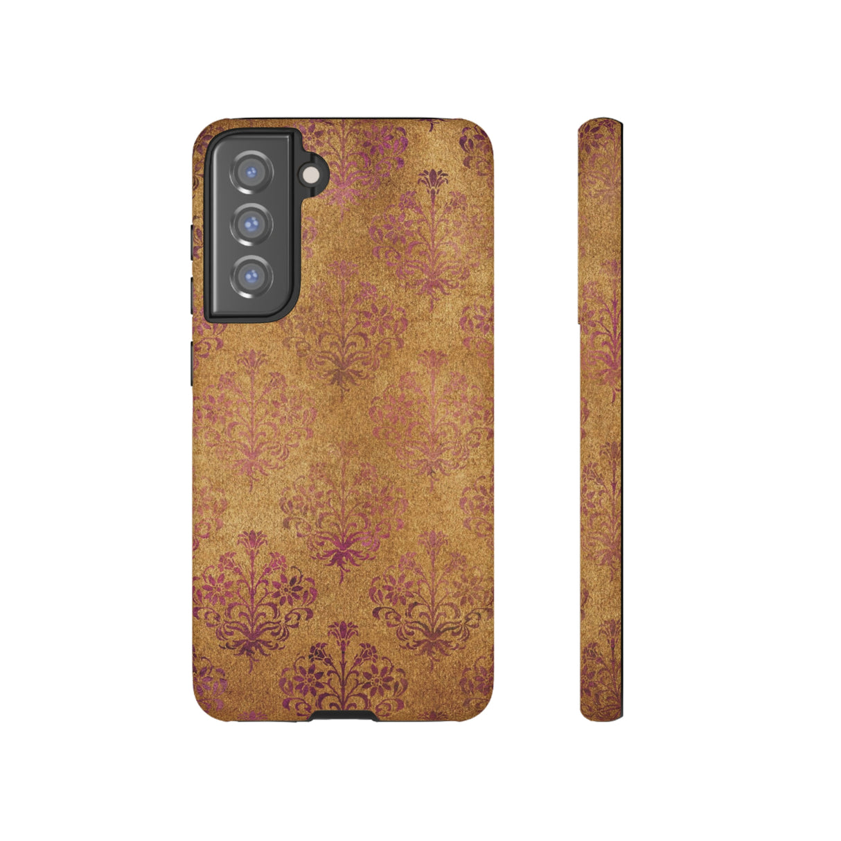 Capri Gothic Flower Samsung Case (Protective) Samsung Galaxy S21 FE Matte Phone Case