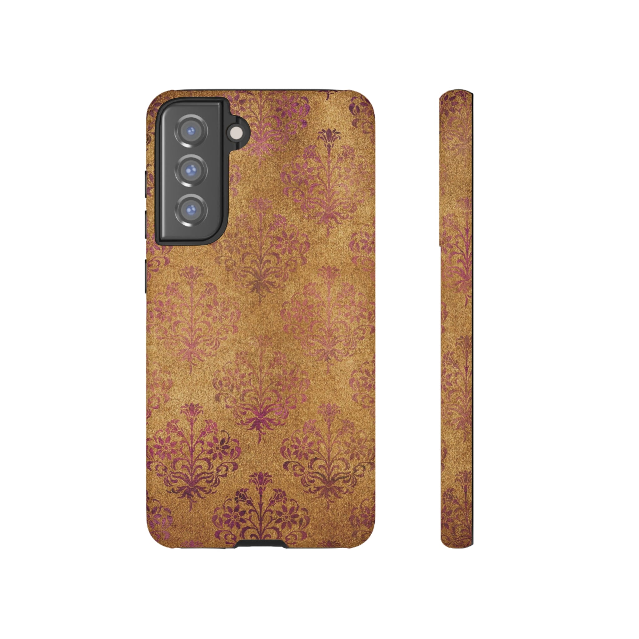 Capri Gothic Flower Samsung Case (Protective) Samsung Galaxy S21 FE Matte Phone Case