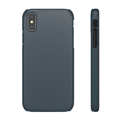 Charcoal iPhone Case (Slim) iPhone XS Glossy Phone Case