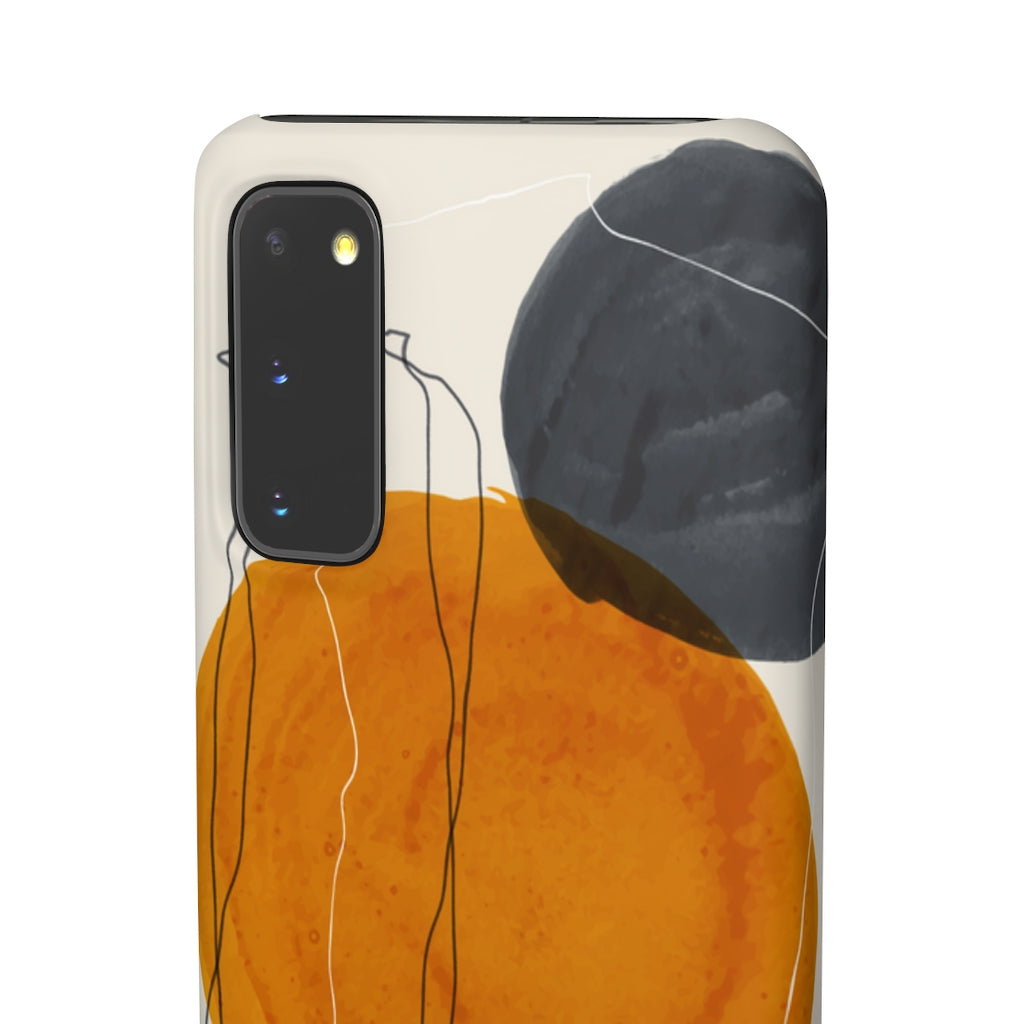 Minimalist line art Samsung Case (Slim) Phone Case