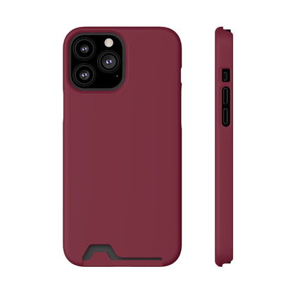 Claret iPhone Case (Card) iPhone 13 Pro Max Matte With gift packaging Phone Case