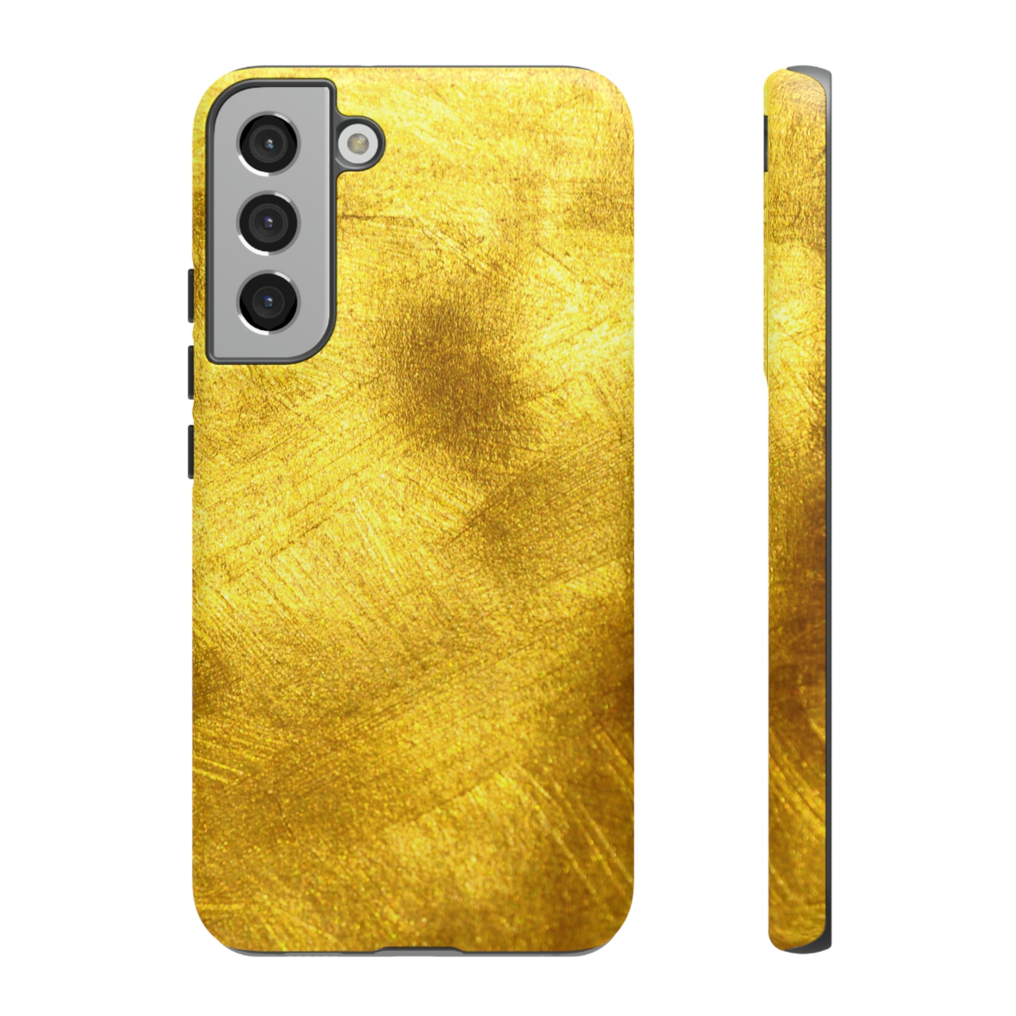 Gold Texture Android Case (Protective) Samsung Galaxy S22 Plus Matte Phone Case