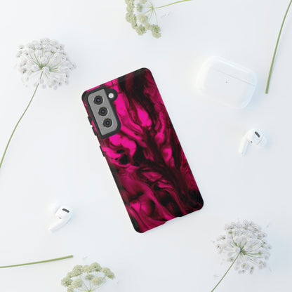 Bright Pink Ink Art Android Case (Protective) Phone Case