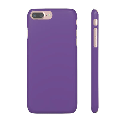 Dark Lavender iPhone Case (Slim) iPhone 7 Plus Glossy Phone Case