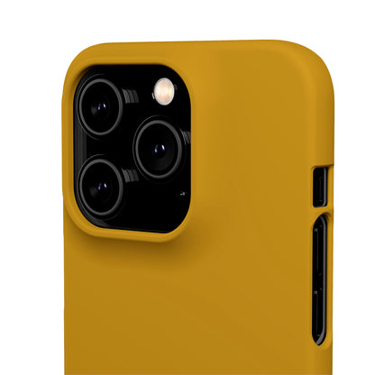 Dark Goldenrod iPhone Case (Slim) Phone Case