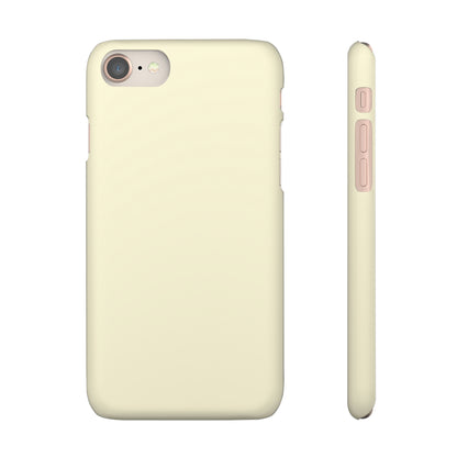 Cornsilk White iPhone Case (Slim) iPhone 8 Matte Phone Case