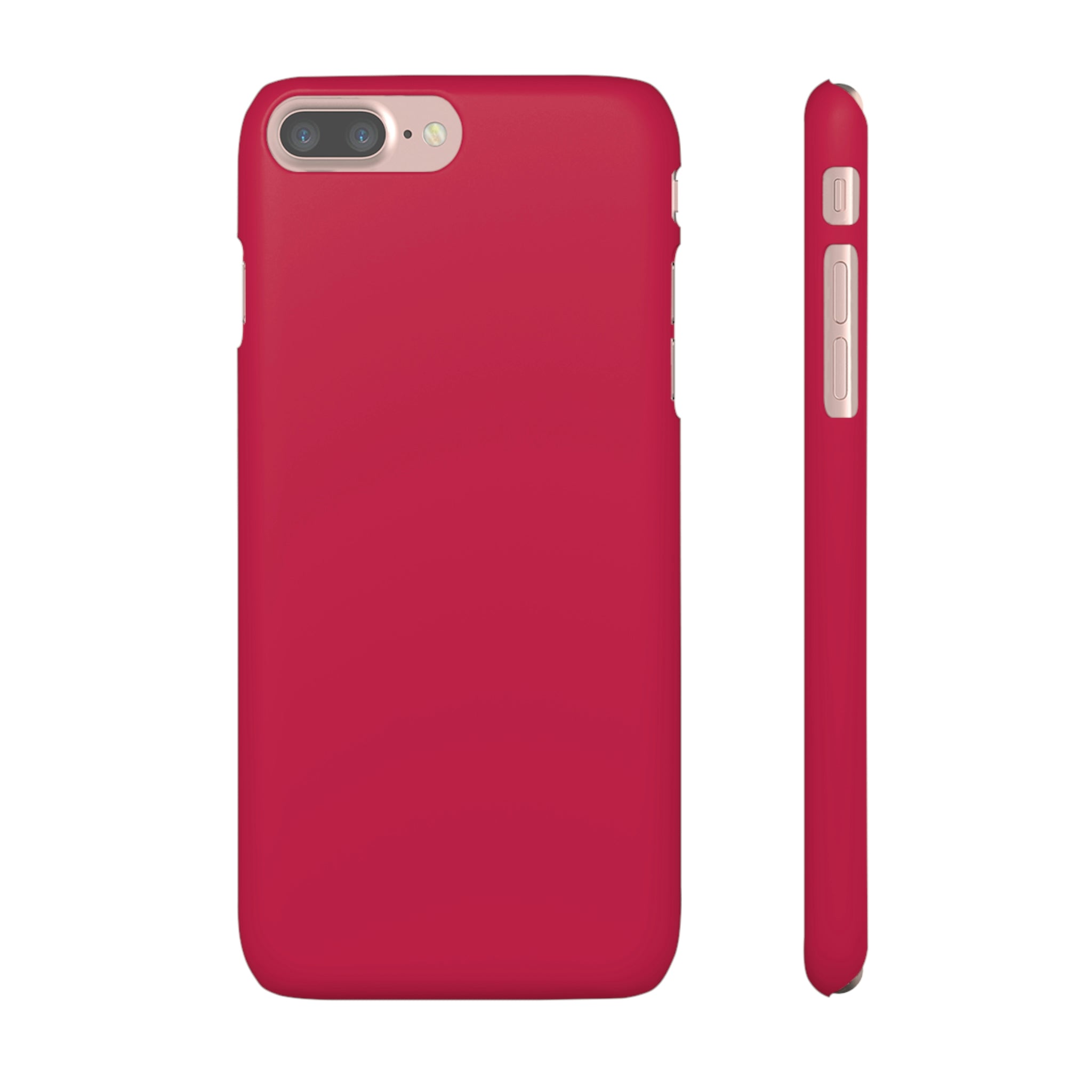 Bright Maroon iPhone Case (Slim) iPhone 7 Plus Matte Phone Case