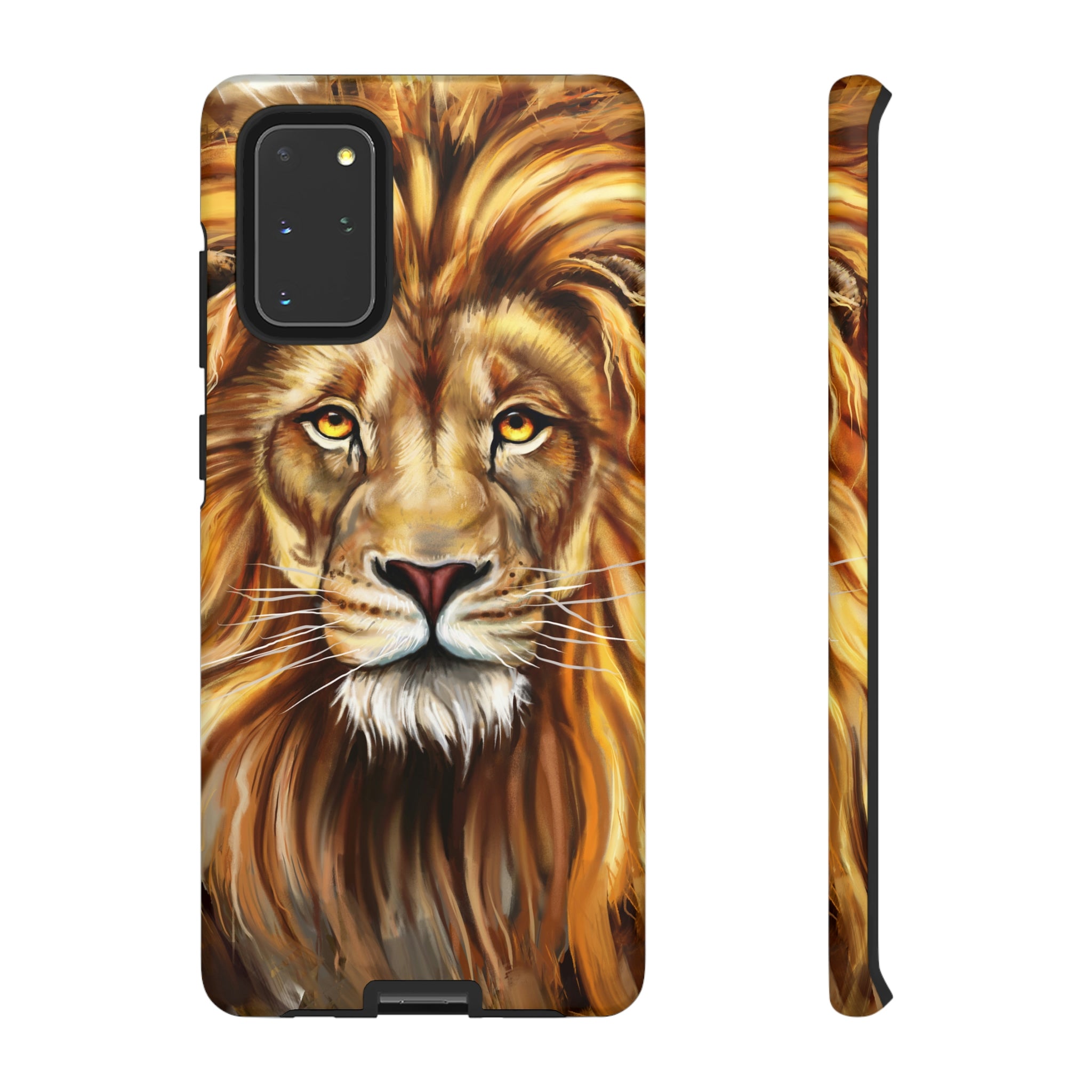 Lion Android Case (Protective) Samsung Galaxy S20+ Matte Phone Case