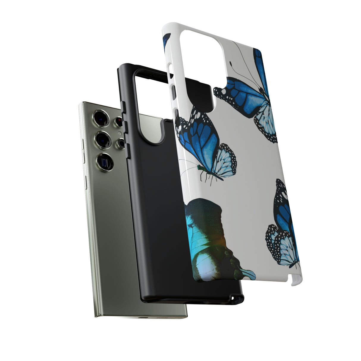 Blue Butterflies Android Case (Protective) Phone Case