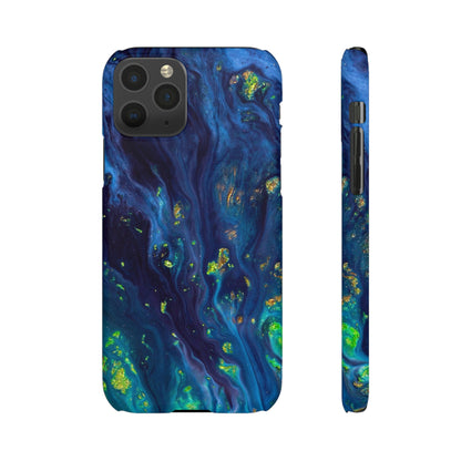 Green Opal Ink Art iPhone Case (Slim) iPhone 11 Pro Matte Phone Case