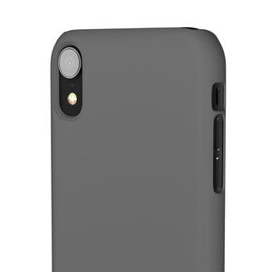 Dim Gray iPhone Case (Slim) Phone Case