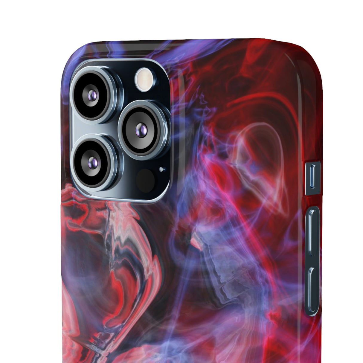 Red Marble iPhone Case (Slim) Phone Case