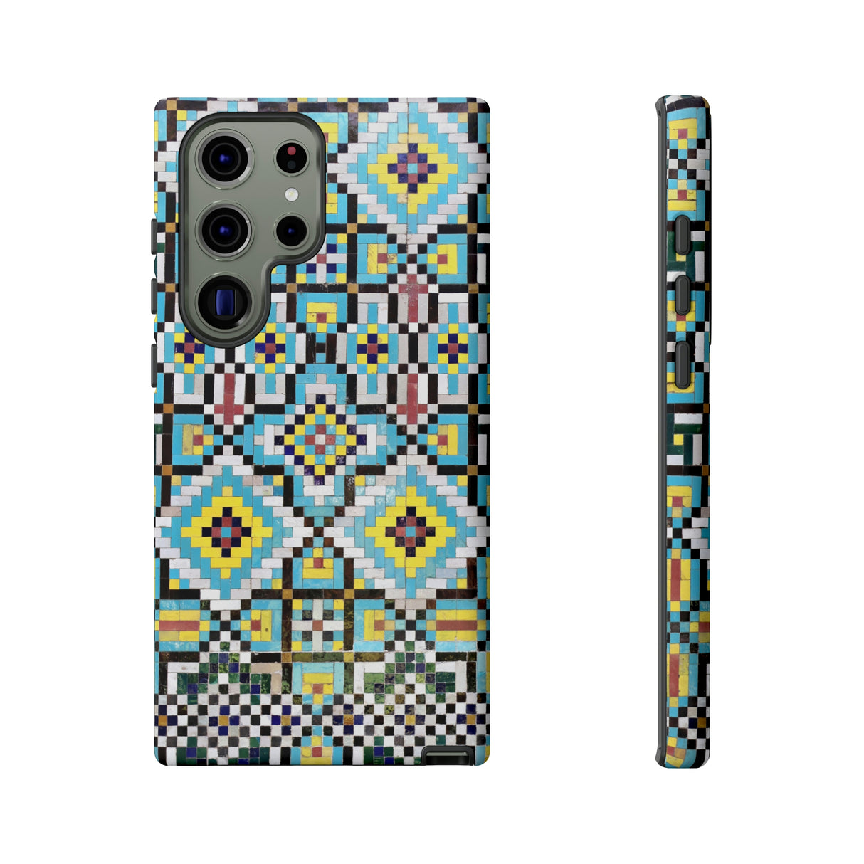 Mosaic Golestan Android Case (Protective) Samsung Galaxy S23 Ultra Matte Phone Case