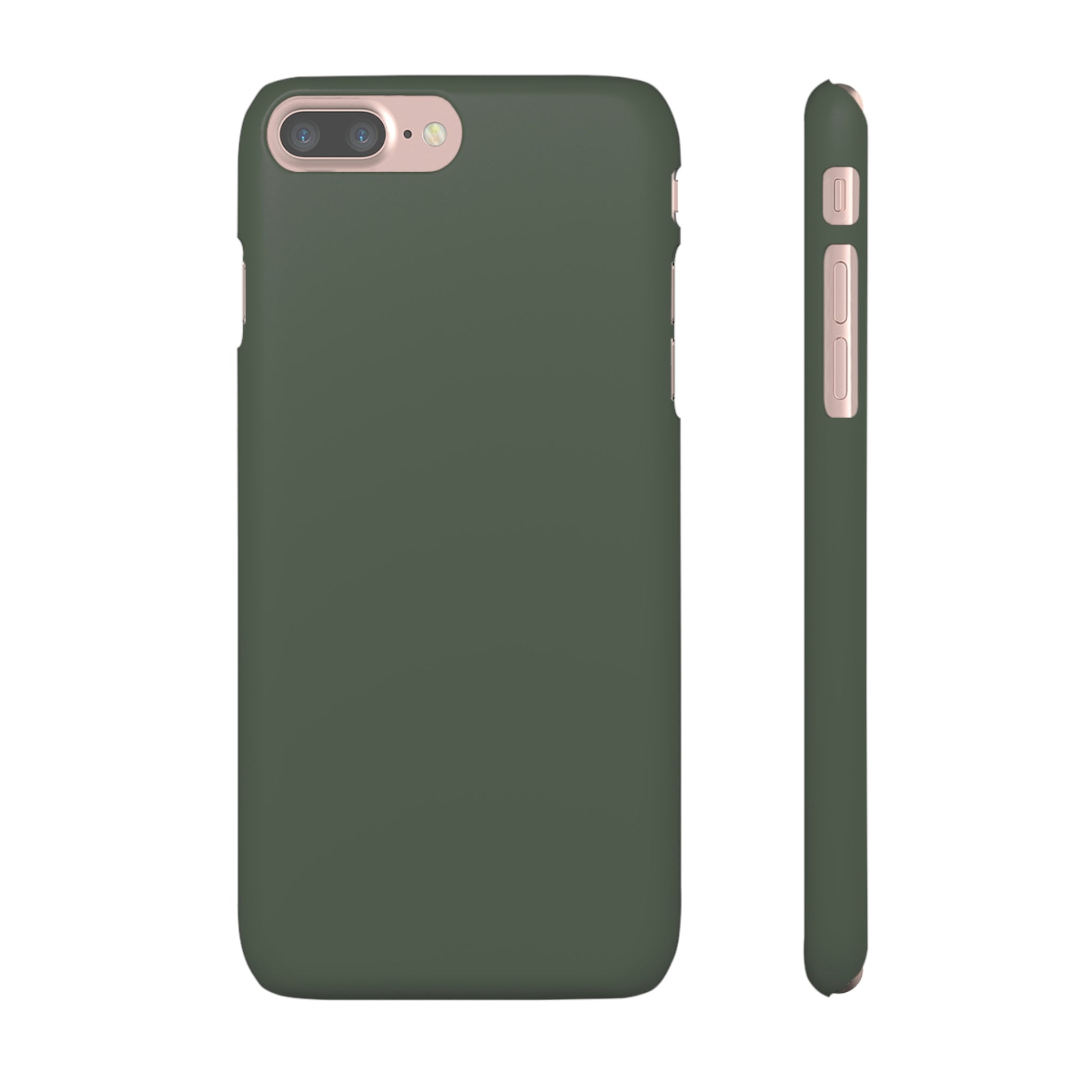 Ebony Green iPhone Case (Slim) iPhone 7 Plus Matte Phone Case