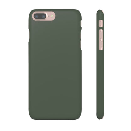 Ebony Green iPhone Case (Slim) iPhone 7 Plus Matte Phone Case