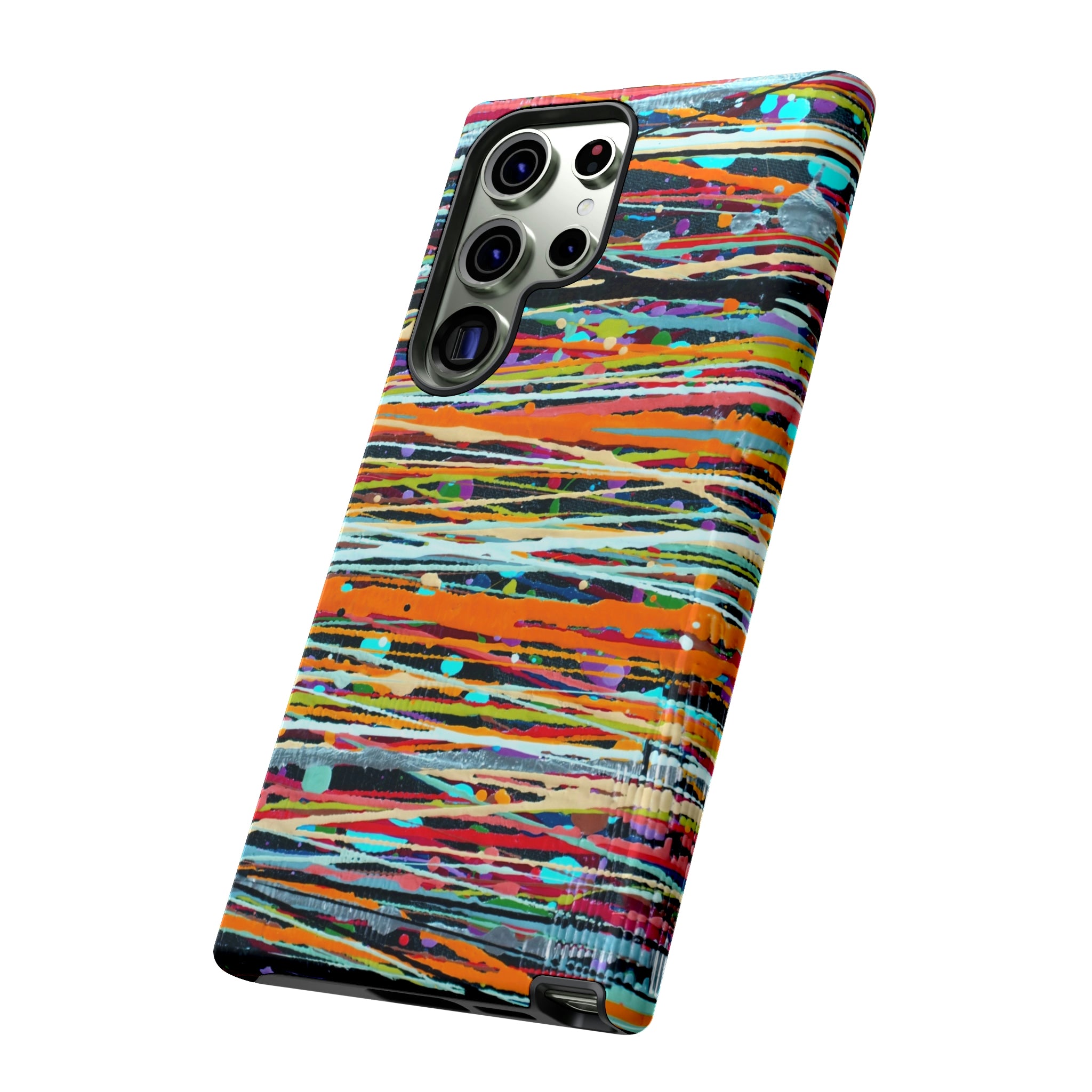 Stripe Art Android Case (Protective) Phone Case