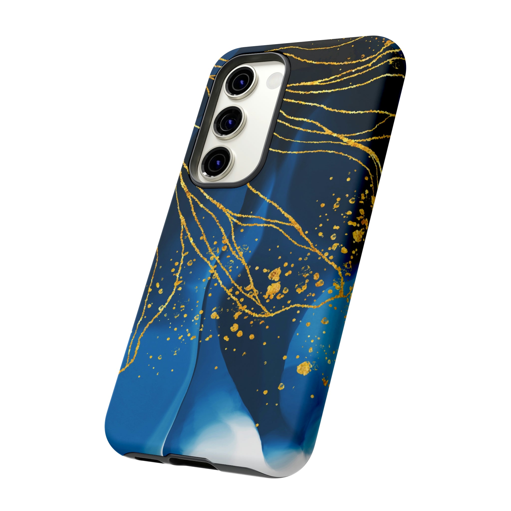 Blue Watercolor Art Android Case (Protective) Phone Case