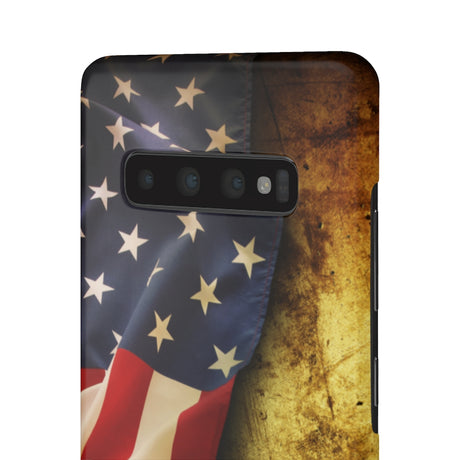 Close up of American flag Samsung/iPhone (Slim) Samsung Galaxy S10 Plus Glossy Phone Case