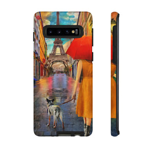 Rainy Day Paris Android Case (Protective) Samsung Galaxy S10 Glossy Phone Case