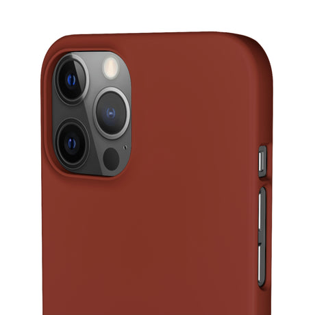 Burnt Umber iPhone Case (Slim) Phone Case