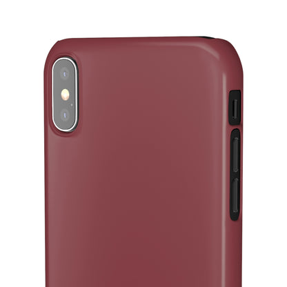 Cordovan Purple iPhone Case (Slim) Phone Case