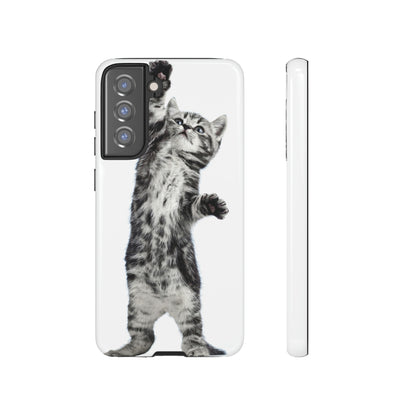 Playful Kitten Android Case (Protective) Samsung Galaxy S21 FE Glossy Phone Case