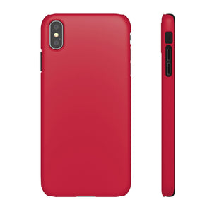 Cardinal Red iPhone Case (Slim) iPhone XS MAX Matte Phone Case