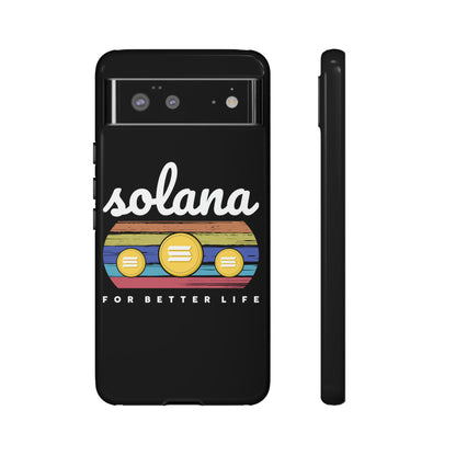 Solana Android Case (Protective) Google Pixel 6 Glossy Phone Case