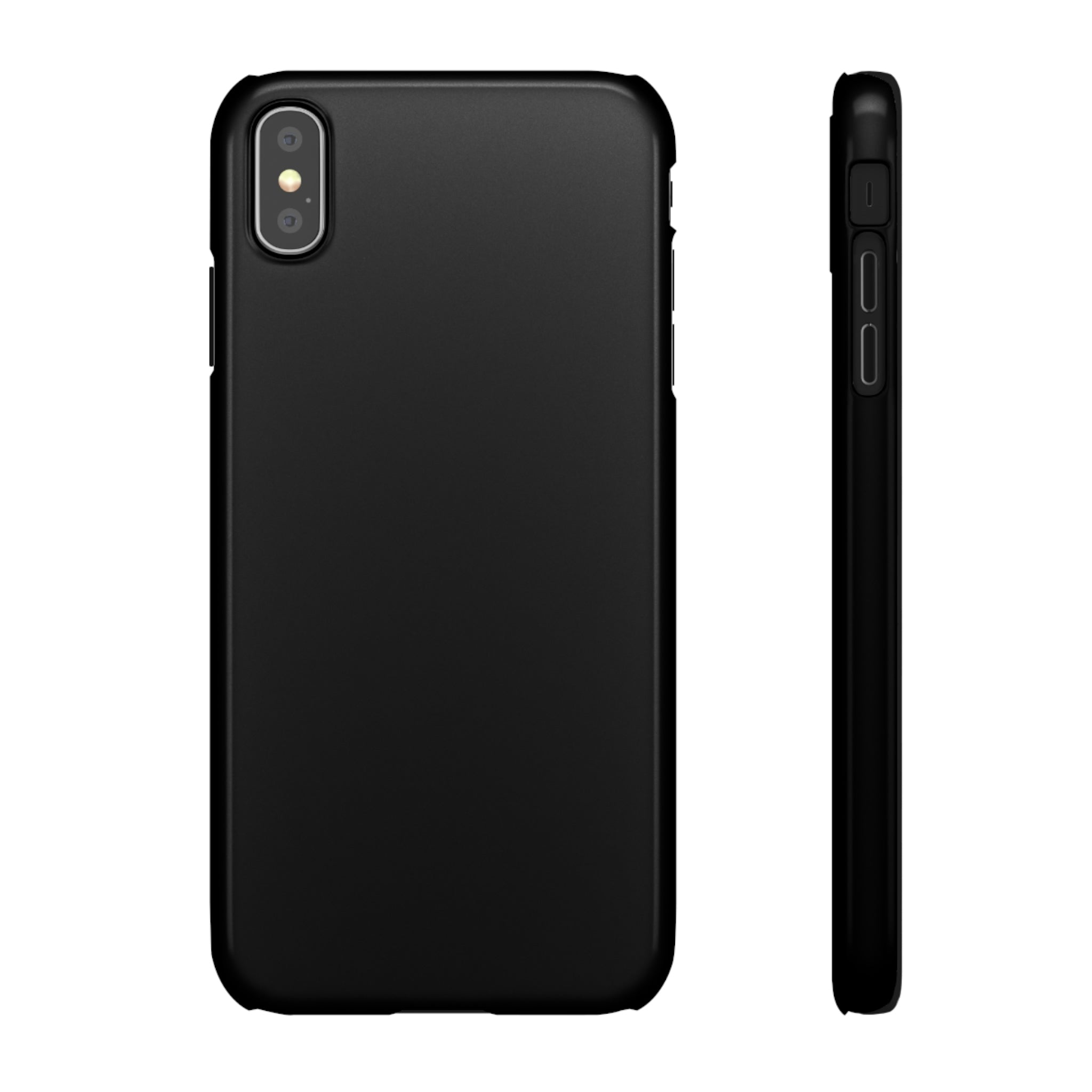 Black iPhone Case (Slim) iPhone XS MAX Glossy Phone Case