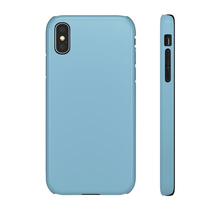 Dark Sky Blue iPhone Case (Slim) iPhone X Glossy Phone Case