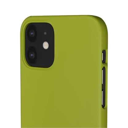 Citron Yellow iPhone Case (Slim) Phone Case