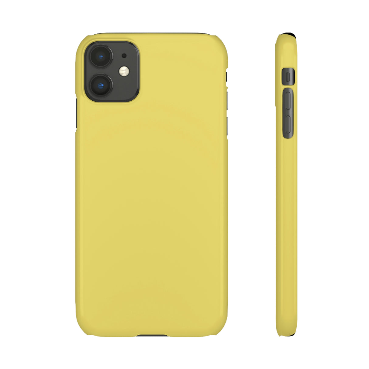 Arylide Yellow iPhone Case (Slim) iPhone 11 Glossy Phone Case