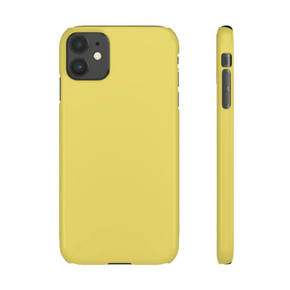 Arylide Yellow iPhone Case (Slim) iPhone 11 Glossy Phone Case