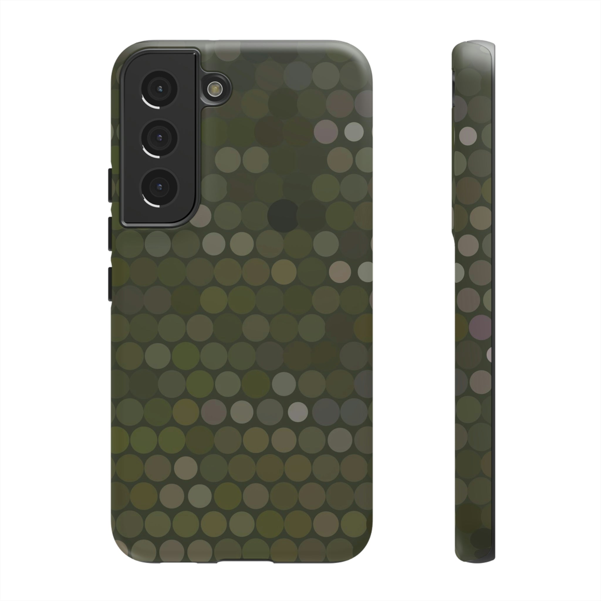 Military Dot Camo Phone case Samsung Galaxy S22 Matte Phone Case