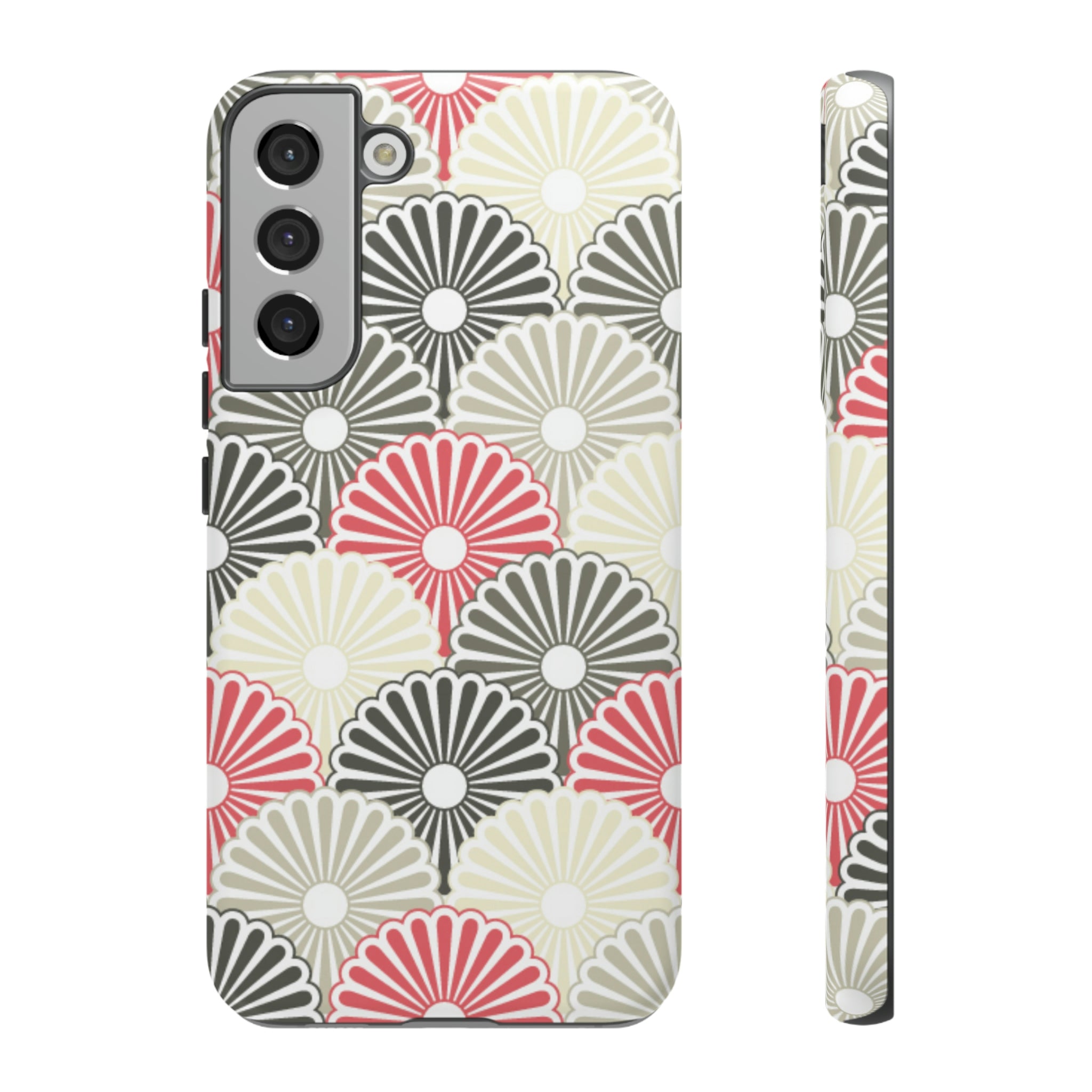 Japanese Flower Android Case (Protective) Samsung Galaxy S22 Plus Matte Phone Case