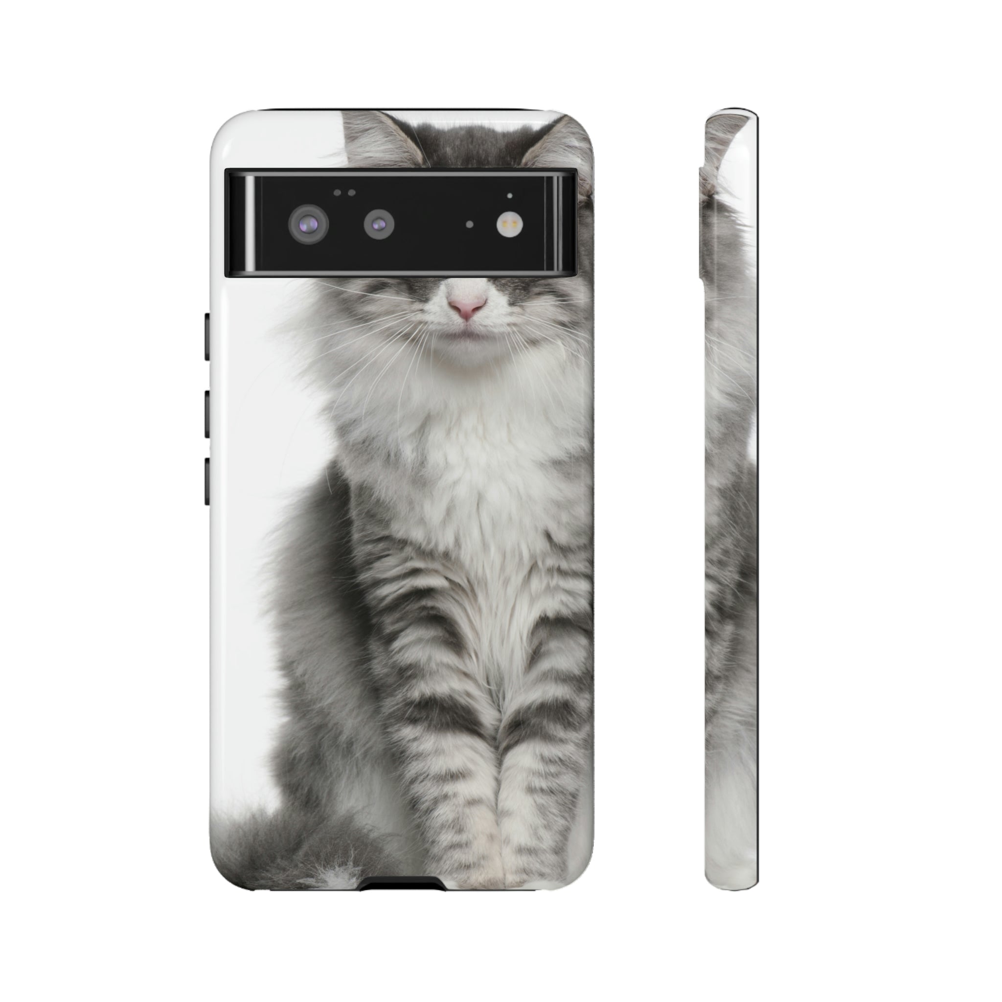 Forest Cat Android Case (Protective) Google Pixel 6 Glossy Phone Case