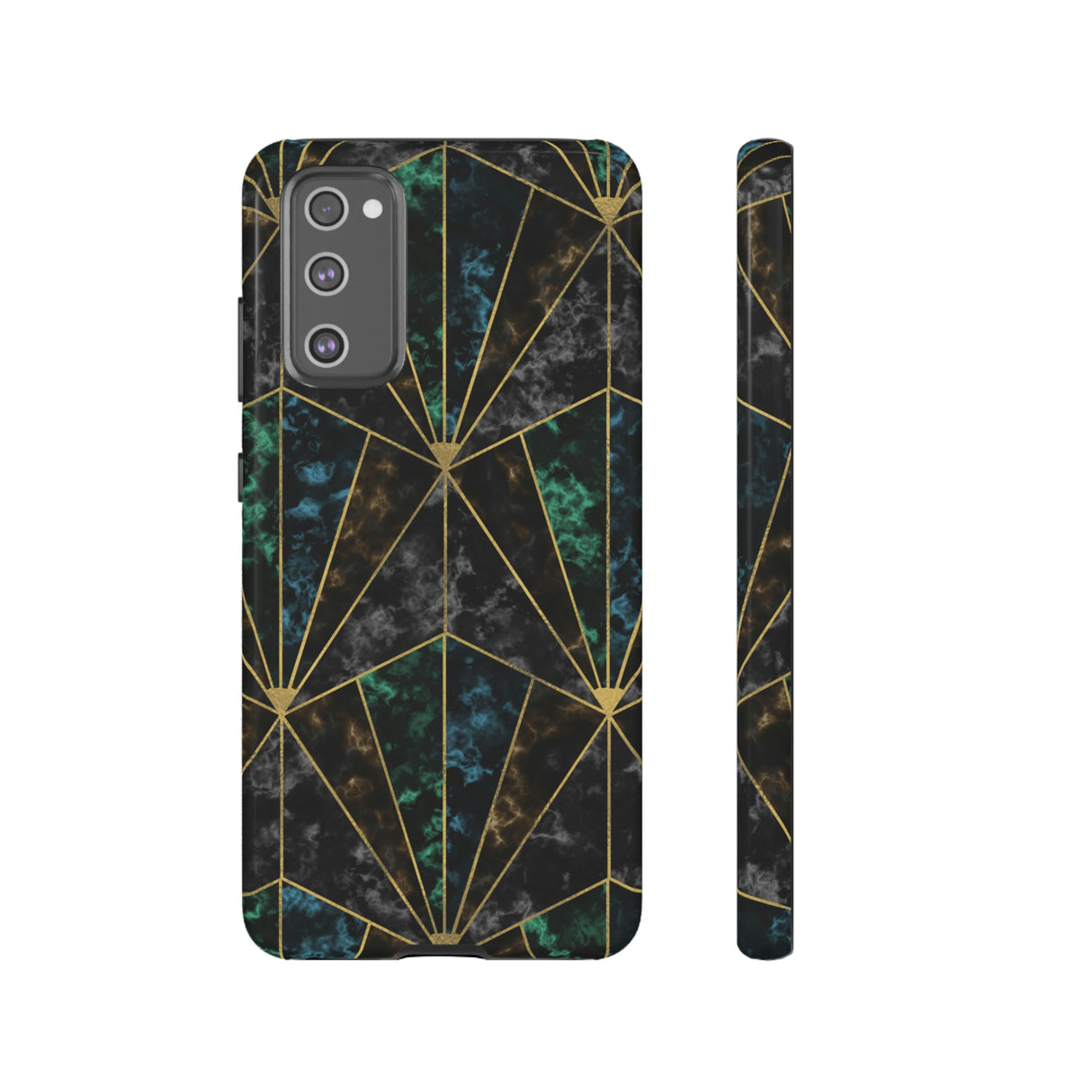 Art Deco Mirror Android Case (Protective) Samsung Galaxy S20 FE Glossy Phone Case