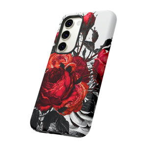 Serarose Gothic Flower Samsung Case (Protective) Phone Case