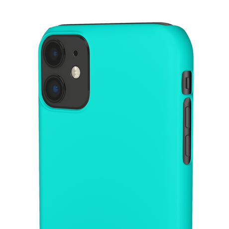 Bright Turquoise iPhone Case (Slim) Phone Case