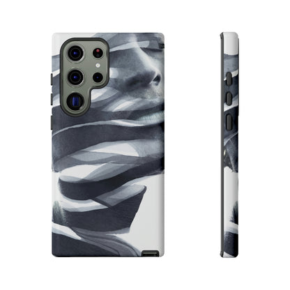 Abstract faec Android Case (Protective) Samsung Galaxy S23 Ultra Glossy Phone Case