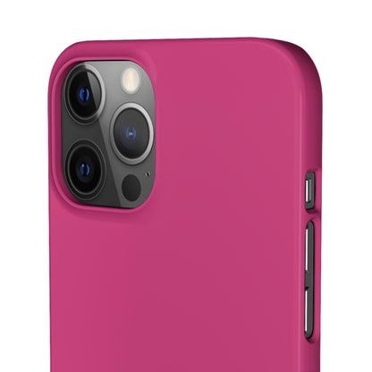 Fuchsia Purple iPhone Case (Slim) Phone Case