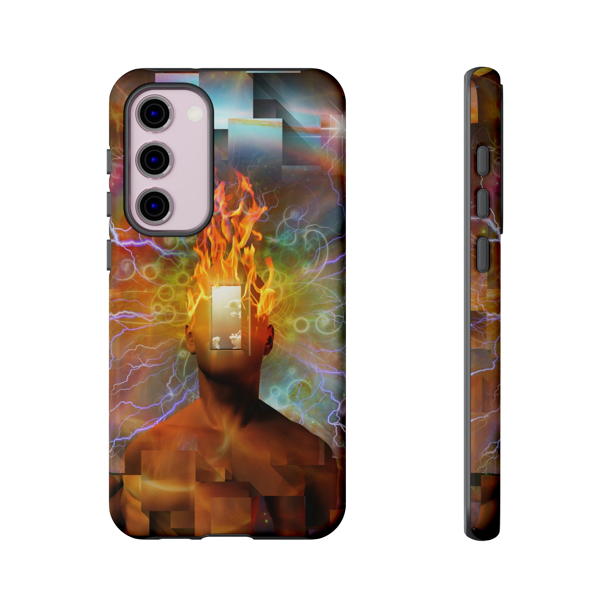 Burning Mind Android Case (Protective) Samsung Galaxy S23 Plus Glossy Phone Case