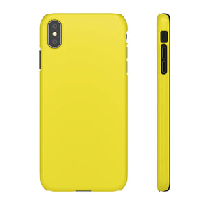 Dandelion Yellow iPhone Case (Slim) iPhone XS MAX Glossy Phone Case