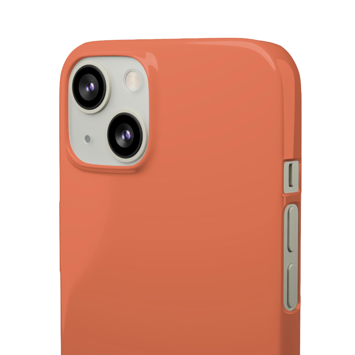 Burnt Sienna iPhone Case (Slim) Phone Case