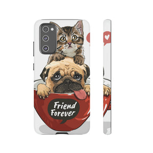 Pug n Kitten Android Case (Protective) Samsung Galaxy S20 FE Matte Phone Case