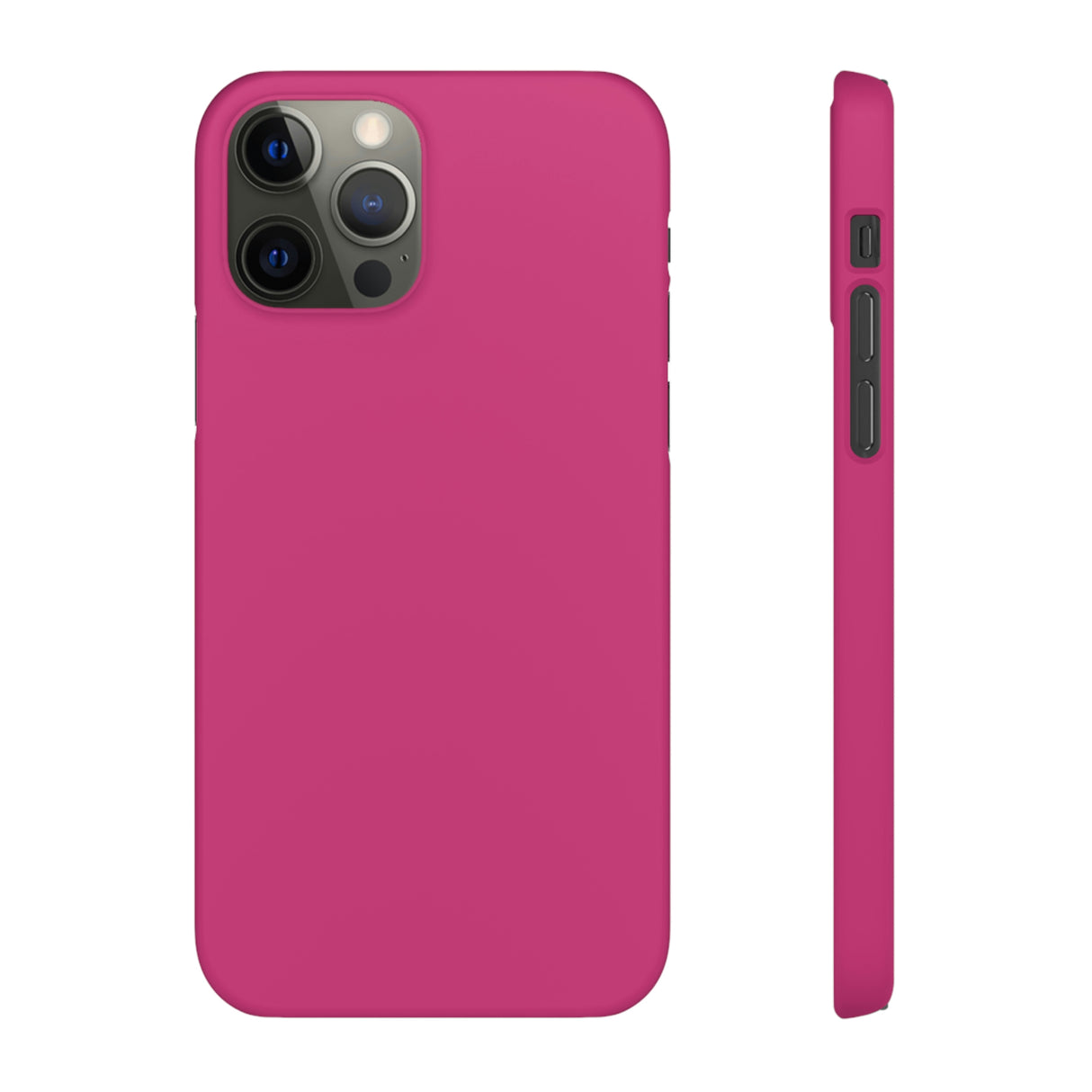 Fuchsia Purple iPhone Case (Slim) iPhone 12 Pro Matte Phone Case