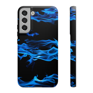 Blue Flames Club Android Case (Protective) Samsung Galaxy S22 Plus Matte Phone Case