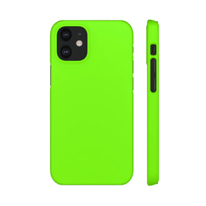 Chartreuse iPhone Case (Slim) iPhone 12 Mini Matte Phone Case