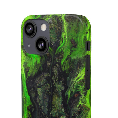 Toxic Ink Art iPhone Case (Slim) Phone Case